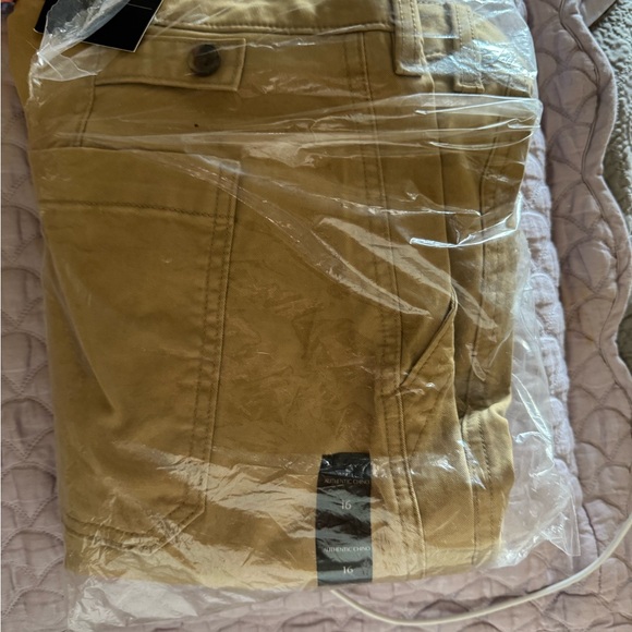 Banana Republic Women’s Cotton Khaki Chinos NWT wide leg size 16 Pocket detail - Picture 9 of 13